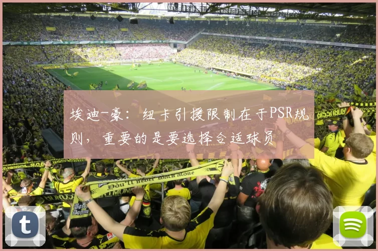 埃迪-豪：纽卡引援限制在于PSR规则，重要的是要选择合适球员